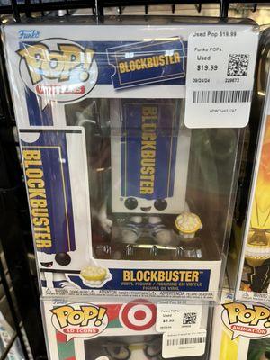 Blockbuster Pop figure - my GenX heart loves it