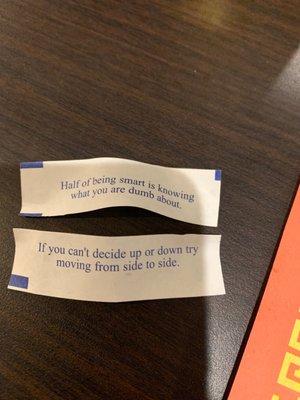 My fortunes