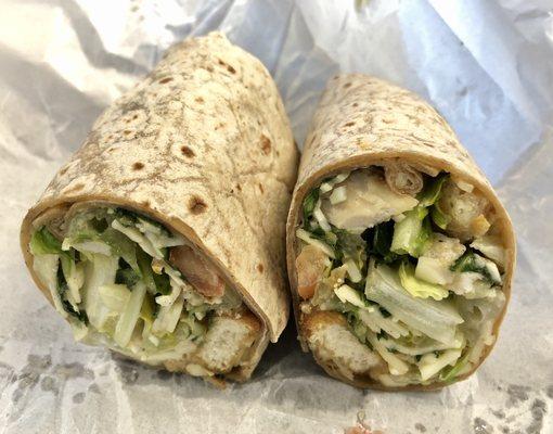 Chicken Caesar Wrap - $8.90.