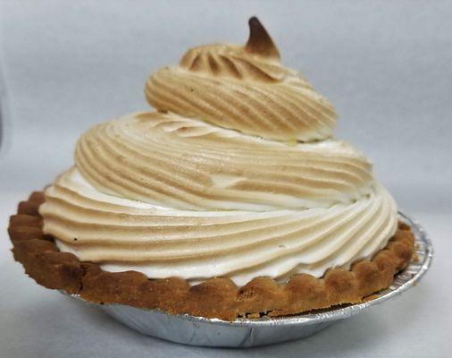 Lemon Meringue Pie - made with organic lemons. GF/DF/ soy free/GMO Free