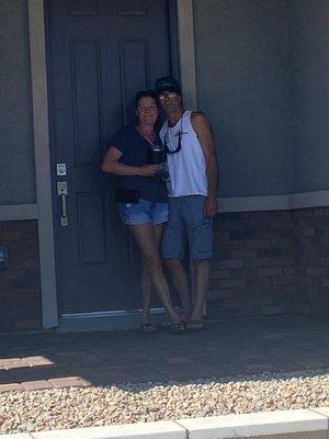 Happy Homeowners!