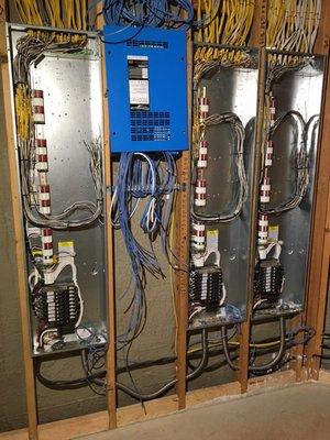 Prewire for Lutron Homeworks Lighting Control. (San Francisco)