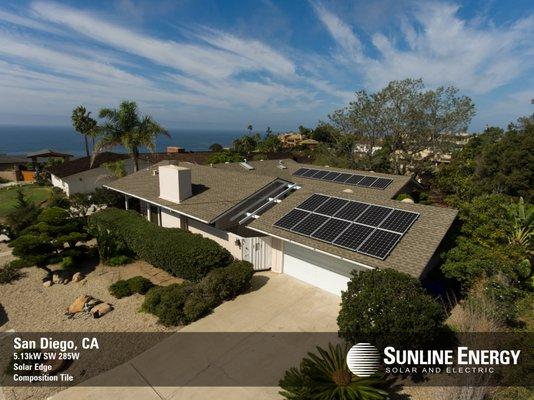 Full Re-Roof w/ Solar in Point Loma.