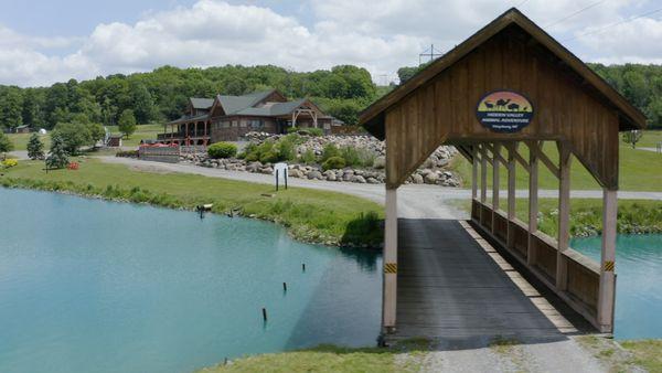 Hidden Valley's timber-framed lodge is a great place for weddings, banquets and private events.