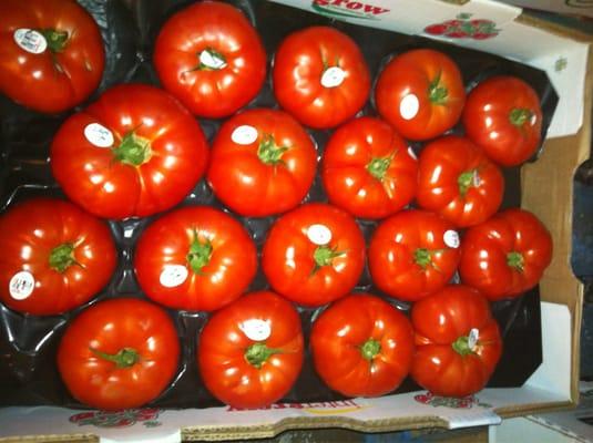 Beefsteak Tomatoes.