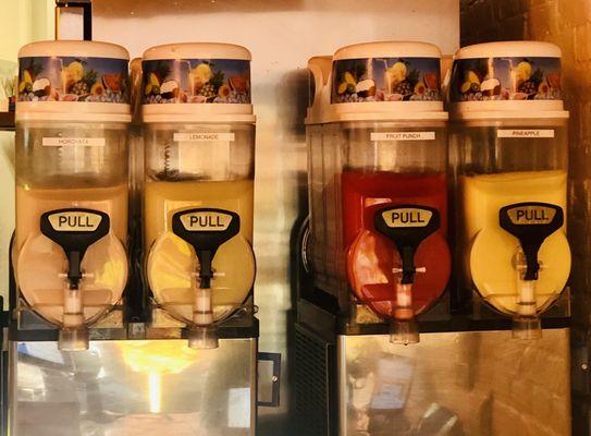 Different Flavors of Slush Choices