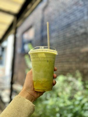 Matcha Mango Latte