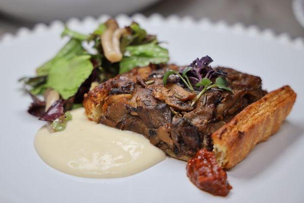 Mushroom Tart  : @andrewloves_