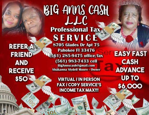 Big Ann’s Cash