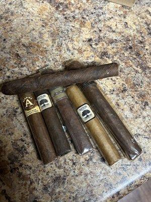 A variety of cigars