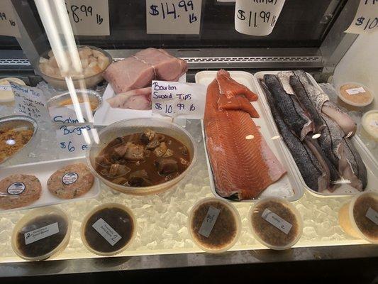 Seafood case