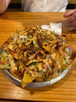 Buffalo Chicken Nachos