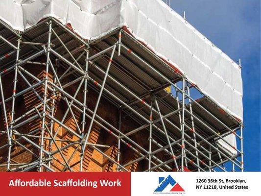 Affordable Scaffolding Work