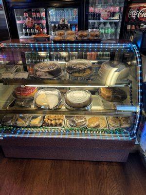 Dessert counter