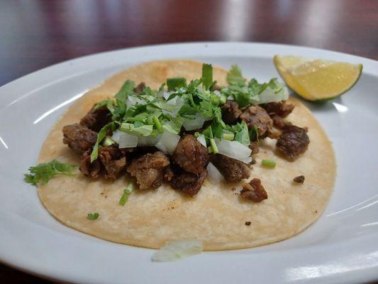 Steak taco