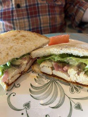 Roast Chicken sammie (no cheese)