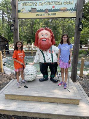 Mini Golf Sign