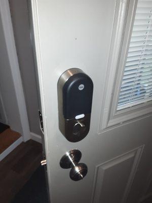 Nest smart lock installation