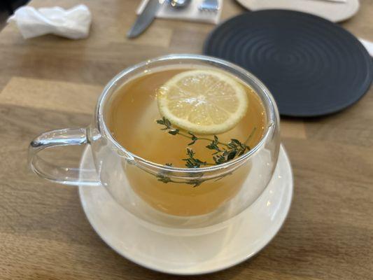 Yuzu hot tea