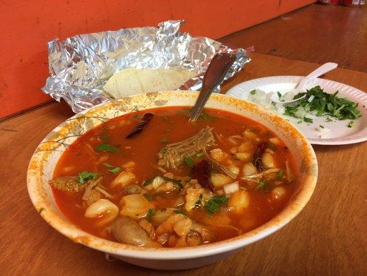 Pozole! The best!