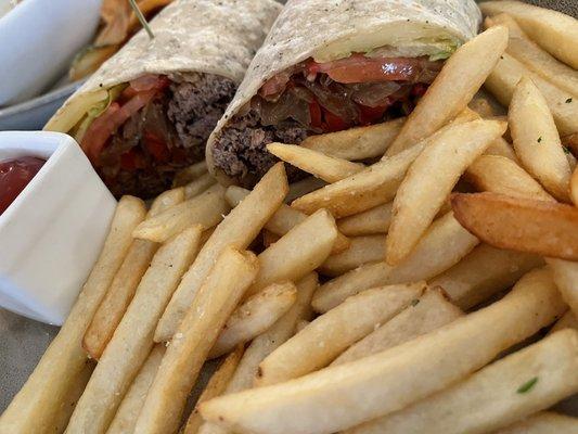 Steak bomb wrap