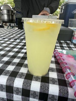 Fresh squeezed Lemonade-$5.00 very refreshing, sweet, and a little tart!