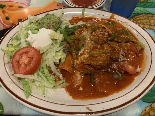 Enchiladas Rancheras - OMG! This was so darn delicious!