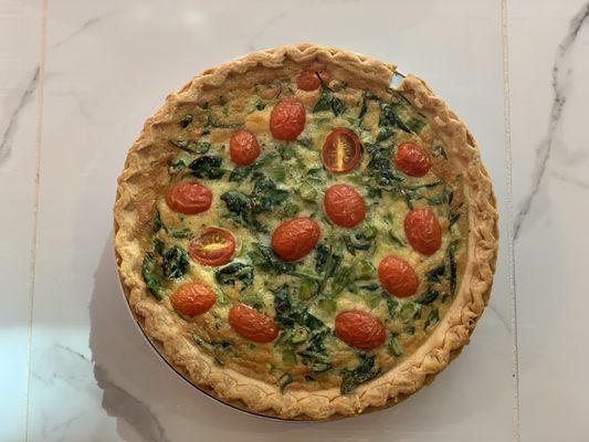 Veggie quiche