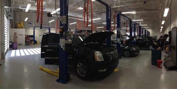 Our state of the art Cadillac service bay!