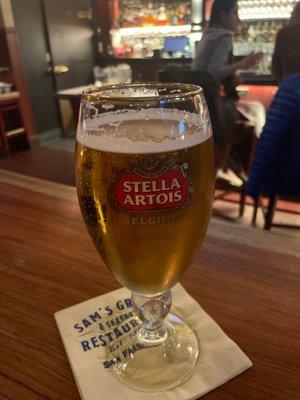 Stella on Tap.  Awesome!