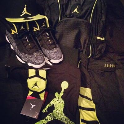 Matching Jordan gear!