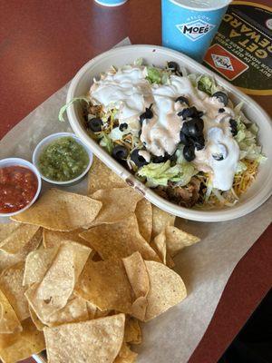 Chicken burrito bowl