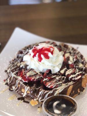 Chocolate Lover Waffle