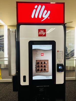 illy coffee kiosk