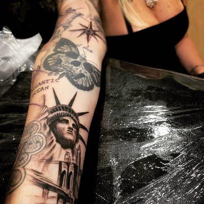 Sleeve work done by Screamerz ink