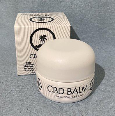 CBD dominant Balms for soothing pain relief