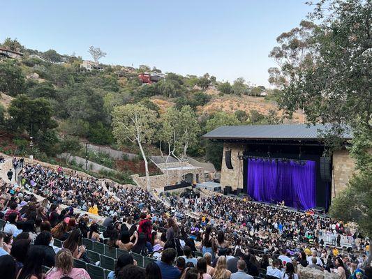 Santa Barbara Bowl amphitheater seating