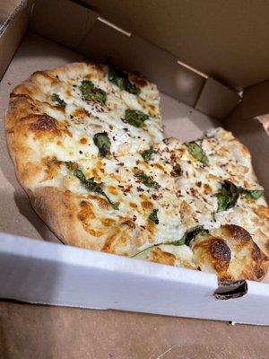 Ricotta Chicken Pizza