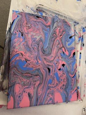 Paint and pour