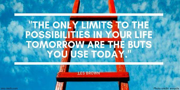 Don't limit yourself!