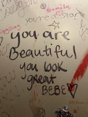 Bathroom graffiti