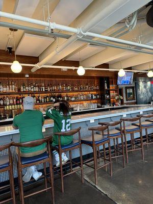 Bar with TVs