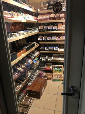 Walk -in humidor