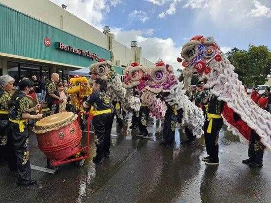 Lion dance