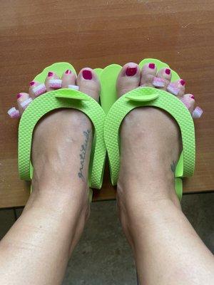 Pedicure done!