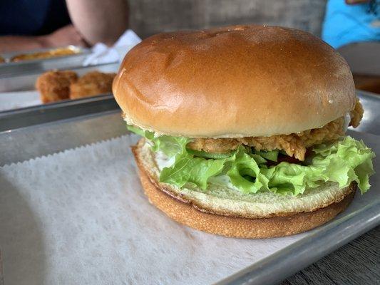 California chicken sandwich