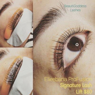 New product from Elleebana! ProFusion adds more conditioning to your natural lashes. Takes less than 45 mins. Lasts 6-8 weeks.