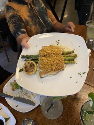 Parmesan fish