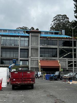 Cal Poly Humboldt roof abatement