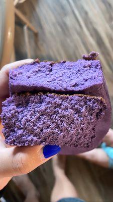 Ube cheesecake